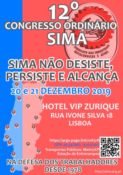 12o Congresso Ordinário do SIMA (2019)
